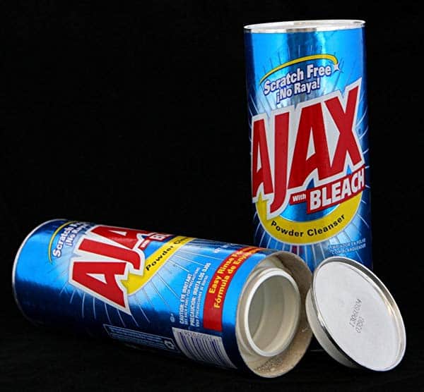 Ajax Powder Cleaner Safe Can Diversion Container